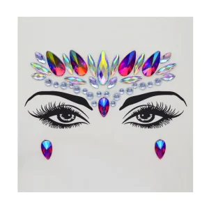 Custom Fancy Eye Makeup Face Jewel Stickers