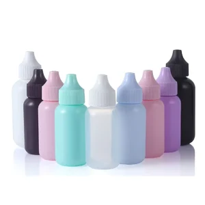 Custom Fashion Dropper Colors LDPE Eco Friendly Material Tattoo Ink Bottle