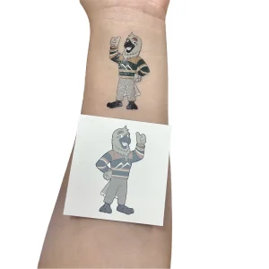 Custom Fashion Waterproof Temporary Tattoo Stickers White Paper Design for Boys and Girls’ Body and Face Makeup