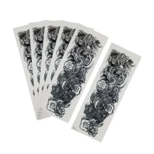Custom Full Half Arm China Dragon Tattoo Stickers 500 Pcs Free Sample for Men