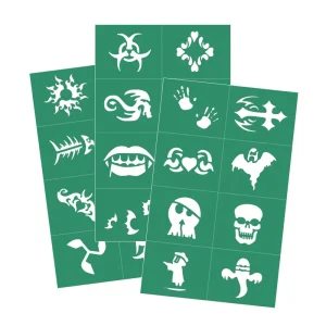 Custom Glitter Reusable Eco-friendly ISO9001 Certified Golden Phoenix Tattoo Sticker Low Price Henna Stencils Body Art