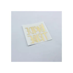 Custom Gold Temporary Tattoo Stickers for Body Art Decorative Body Art Decorative Stickers