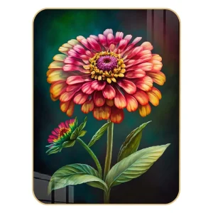 Custom Handmade 40*50cm Wooden Drawing Kits Ready Frame Personalized Painting Number Flower Portrait