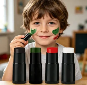 Custom High Pigment Washable Face & Body Paint Stick OEM ODM Private Label Lasting Halloween Party Body Paint Stick