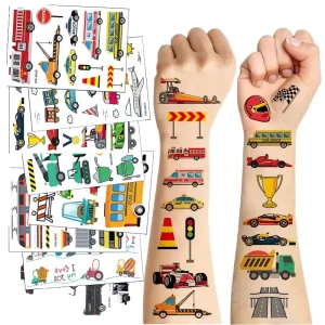 Custom Kids Temporary Tattoo Stickers Waterproof Water Transfer Cartoon Tattoo Sticker