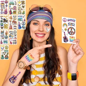 Custom Kids Waterproof Temporary Tattoo Stickers for Finger Face Transfer Tattoos for Kids and Teens for Adult Parties