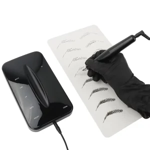 Custom LOGO Digital Permanent Makeup Machine Set Electric Rotary Tattoo Machine for Eyebrow Eyeliner Lip Custom LOGO