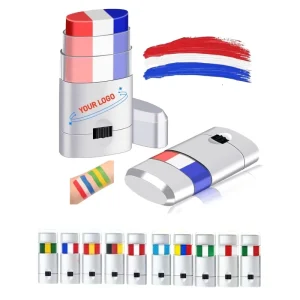Custom LOGO Face Paint Stick for Body Makeup Eye Paint Independence Day Football Soccer Player Adults Kids Athletes Sports Gift