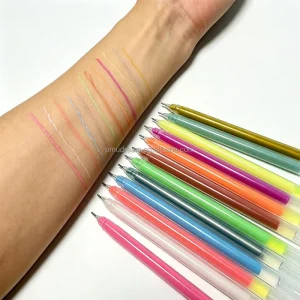 Custom Logo Brow Liner Marker Pen Ultra Fine Long Lasting Lip Eyebrow Mapping Tool PMU Tattoo Microblading Mark Pen