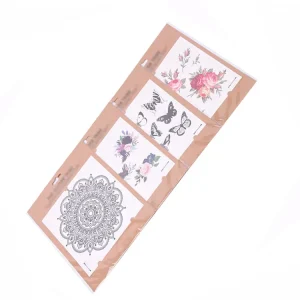 Custom Logo Design Kids Printed Waterproof Temporary Tattoos