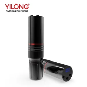 Custom Logo Electric Rechargeable Stainless Steel Wireless Battery Tattoo Pen Machine Permanent Feature Custom Shell Box