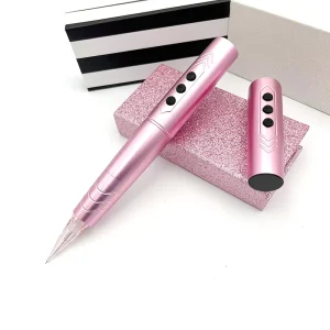 Custom Logo Eyebrow Tattoo Machine Wireless Rotary PMU Semi Permanent Makeup Tattoo Machine for Microblading Eyebrow