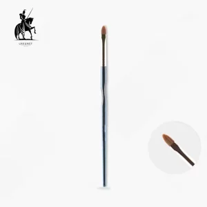 Custom Logo Makeup Synthetic Soft Vegan Lipstick Lips Face Blending Bullet Pointed Concealer Single Makeup Brush