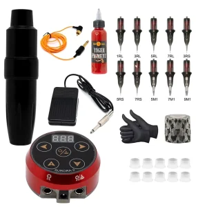 Custom Logo Microblading Digital Permanent Makeup PMU Machine Pen Wireless PMU Machine Tattoo Pen Gun 10 Electric LCD 1800mAh