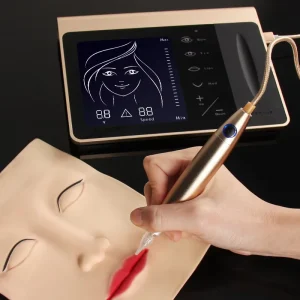 Custom Logo PMU Microblanding Machine Wireless Touch Screen Digital SPMU Apparaat Eyebrow Tattoo Pen Semi Permanent Makeup