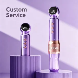 Custom Logo Tattoo Machine Wireless Rotary Semi Permanent Makeup Tattoo Pen for Microblading Eyebrow Eyeliner Lip