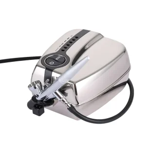 Custom Made Mini Pump Airbrush Makeup Kit with Compressor Cake Airbrush for Nail Art Cosmetic Beauty (BDA60001)