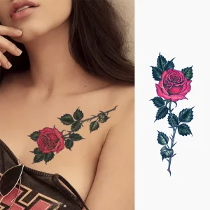 Custom Men and Women Sexy Waterproof Eco-friendly Non-toxic 3D Body Temporary Tattoos Stickers