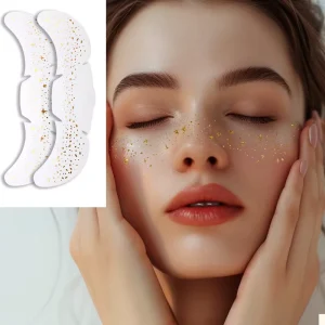 Custom Metallic Glitter Laser Gold Silver Freckle Tattoo Stickers