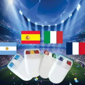 Custom Natural Plant All National Europe Countries Flag Face & Body Paint 3 Colors for Football Fans and Children