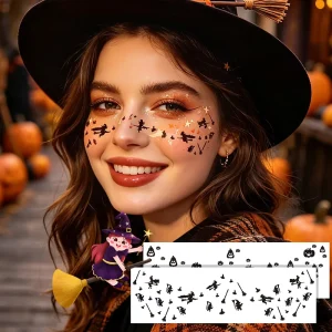 Custom Natural Sun Kissed Freckle Tattoo Stickers Realistic Waterproof Temporary Face Patches for Summer Holiday Glam