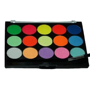 Custom New Colors Washable Water Based Face Body Paint Kit Body Art Paint Halloween Makeup for Kids