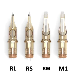 Custom OEM 20pcs RL RS RM M1 0.25mm 0.3mm 0.35mm Disposable Tattoo Cartridges Needles