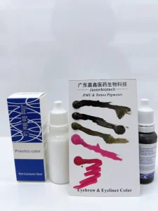 Custom OEM PMU Pigment for Eyebrow Eyeliner Lip Tattoo Bright Color Long Lasting Factory Direct Low MOQ