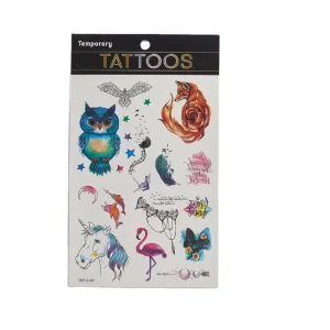Custom Order Vegetable Base Ink Hand Tattoos Stickers for Kids Face Tattoo Sticker Water Transfer Temporary