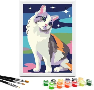 Custom Paint by Numbers Kit for Adults & Children Personalized Painting Set for Creative Room Decor and Family Activity