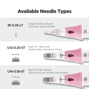 Custom Permanent Makeup Cartridge Needle Factory Supporting Private Label Customization for PMU Eyebrows Lips & Eyeliner