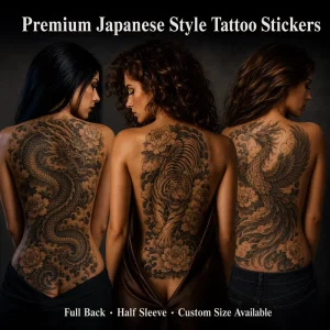 Custom Premium Long Lasting Printing Fashionable Design Water Transfer Body Temporary Tattoo Body Art Factory