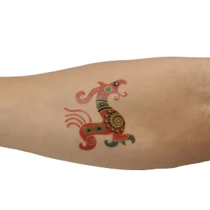 Custom Printed Dragon Tattoos Logo Temporary Tattoo Custom Water Slide Temporary Tattoo Stickers for Party Wedding Sport Events