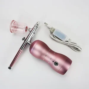 Custom Professional Mini Airbrush for Nail Art Paint Nail Tattoo Brow Lift Make Up Lash Lift Cake Decorating Tool