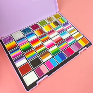 Custom Rainbow Children’s Eco-friendly Face Paint Kits for Festival Parties Safe & Non-toxic