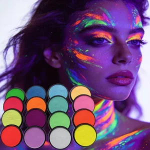 Custom Rainbow Children’s Face & Body Paint Kits Natural Plant Based Safe Non Toxic Festival Party Supplies