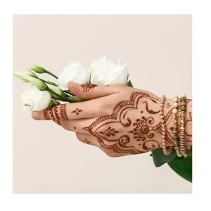 Custom Ready Ship Waterproof Henna Mehandi Temporary Tattoo Sticker Body Art 15x21cm Lasting 3 7 Days CE Certified Easy