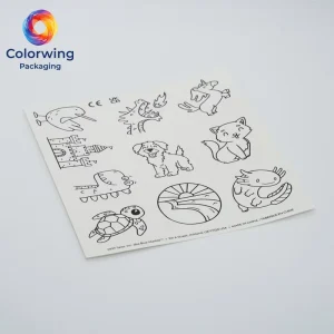 Custom Safe Temporary Tattoo Stickers for Kids CE UKCA Certified Waterproof Cartoon Animal Stickers Body Art for Party