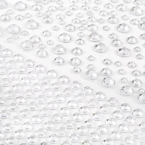 Custom Self Adhesive Jewels Gems Face Decal Rhinestones Stickers for Face Hair Craft Nail Clothes Shoes