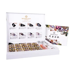 Custom Tattoos Temporary Body Painting 20 Colors Glitter Tattoo Set Halloween Party Fancy Dress Temporary Tattoo