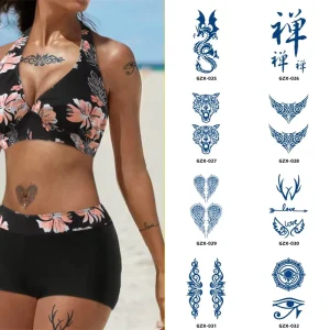 Custom Temporary Arm Tattoos Waterproof and Long Lasting