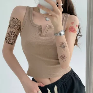 Custom Temporary Body Art Tattoo Stickers Waterproof Artificial for Men and Women