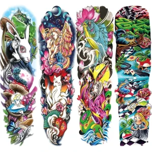 Custom Temporary Body Tattoo Sticker Supplies