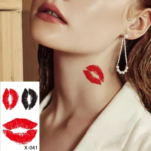 Custom Temporary Tattoo Sticker 3d Semi Permanent Body Tattoo Sticker Printer Tatuaje Small Size Tattoo Sticker