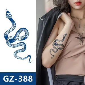 Custom Temporary Tattoo Sticker 3d Semi Permanent Body Tattoo Sticker Printer Temporal Paper for People