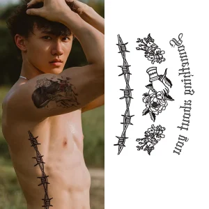 Custom Temporary Tattoo Stickers Waterproof Beauty Body Tats Tato Customizable