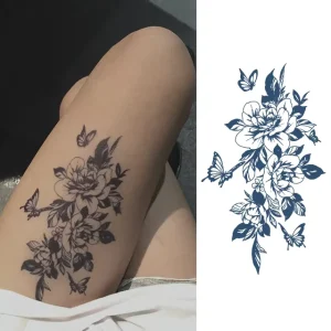 Custom Temporary Tattoo Waterproof Tattoo Sticker Realistic Lasting 15 Days Semi Permanent Tattoo