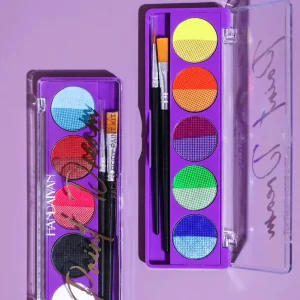 Custom UV Shimmer Silicone Body Art Painting Powder Makeup