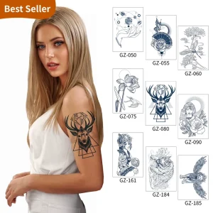 Custom Water Transfer Body Temporary Tattoo Paper Printing for Decoration