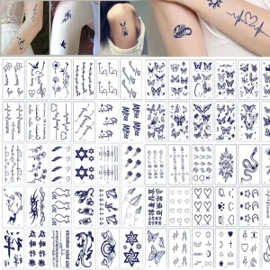 Custom Water Transfer Girl Sexy Body Non-toxic Harmless Herbal Juice Long-Lasting Temporary Tattoo Stickers